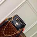LV M85636 Louis Vuitton Mini Bumbag Navy Blue / Cream - Default Title - View 1