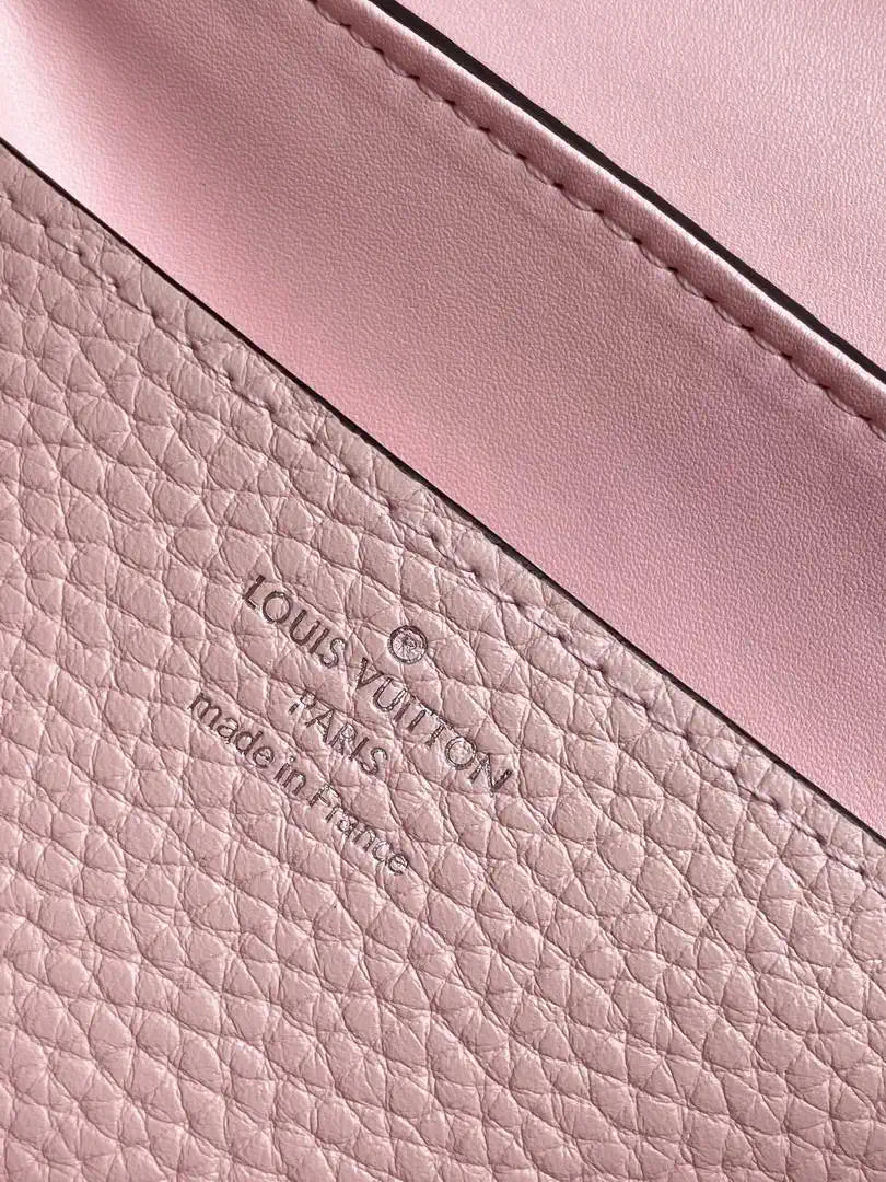 LV M86012 Louis Vuitton Leather Rose Des Vents Mini Pink