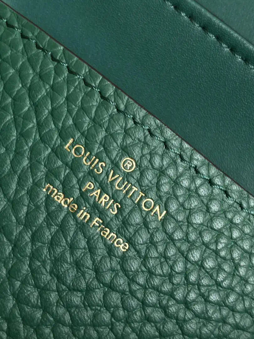 LV M86012 Louis Vuitton Leather Rose Des Vents Mini Green