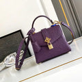 LV M87106 Louis Vuitton Ostrich Rose Des Vents Mini Purple