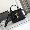 LV M87106 Louis Vuitton Ostrich Rose Des Vents Mini Black