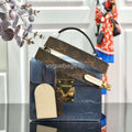 LV M90514 Louis Vuitton Spring Street Monogram Vernis Bag M90454 Blue - Voguebags