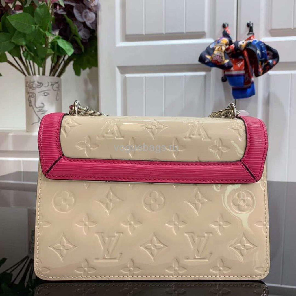 LV M90516 Louis Vuitton Wynwood Monogram Vernis Bag M90566 Beige - Voguebags