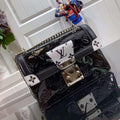 Louis Vuitton M90516 LV Wynwood Monogram Vernis Bag M90566 Black and  White - Voguebags