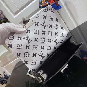 Louis Vuitton M90516 LV Wynwood Monogram Vernis Bag M90566 Black and  White - Voguebags