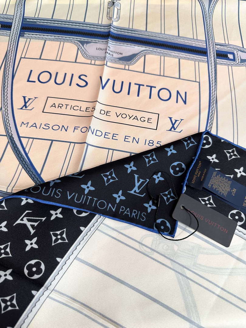 LV M94990 Louis Vuitton My Neverfull Square 90 L60365 - Default Title - View 7