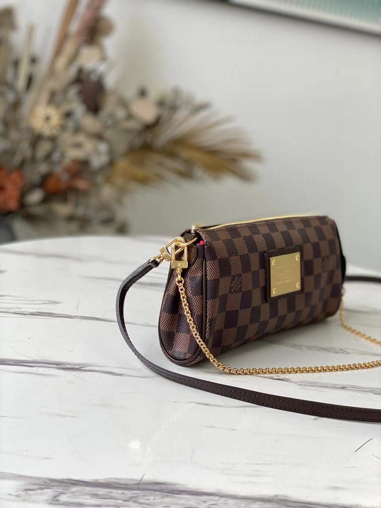 LV N55213 Louis Vuitton M95567  EVA Shoulder Bag N55214 Damier Ebene Canvas - Default Title - View 2