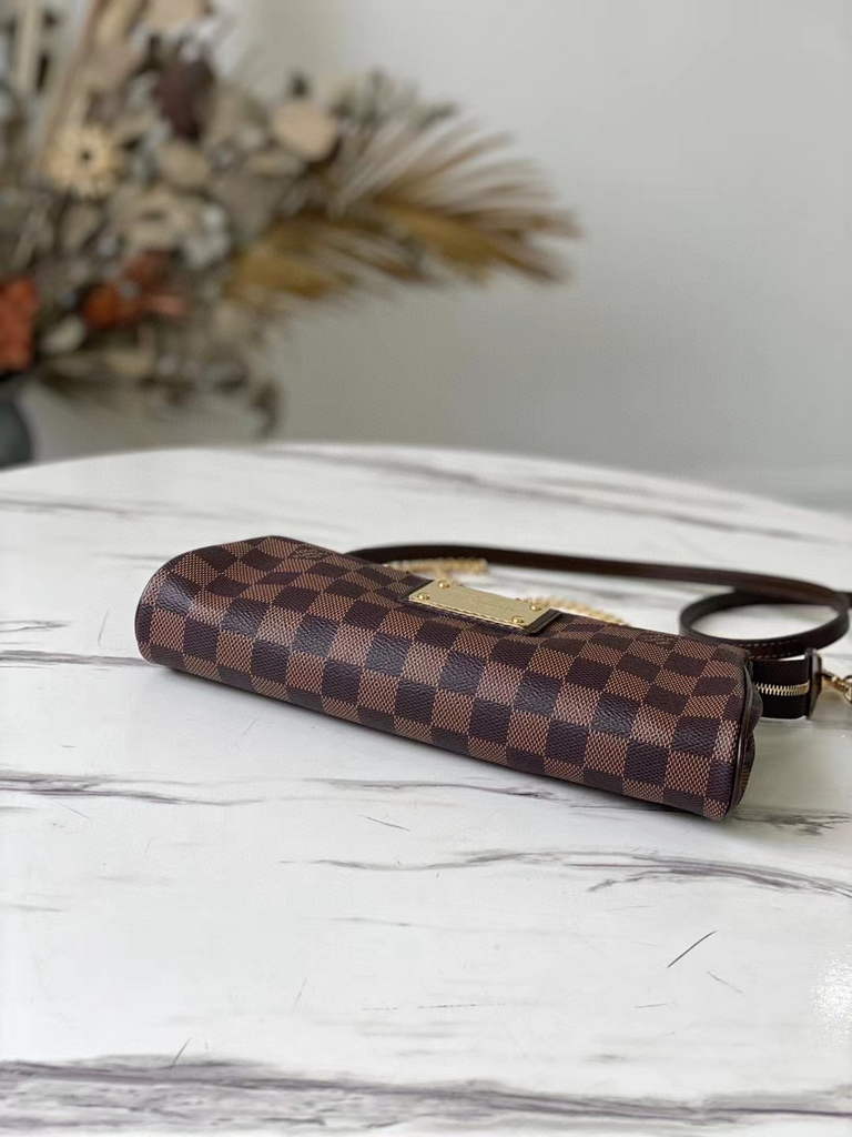 LV N55213 Louis Vuitton M95567  EVA Shoulder Bag N55214 Damier Ebene Canvas