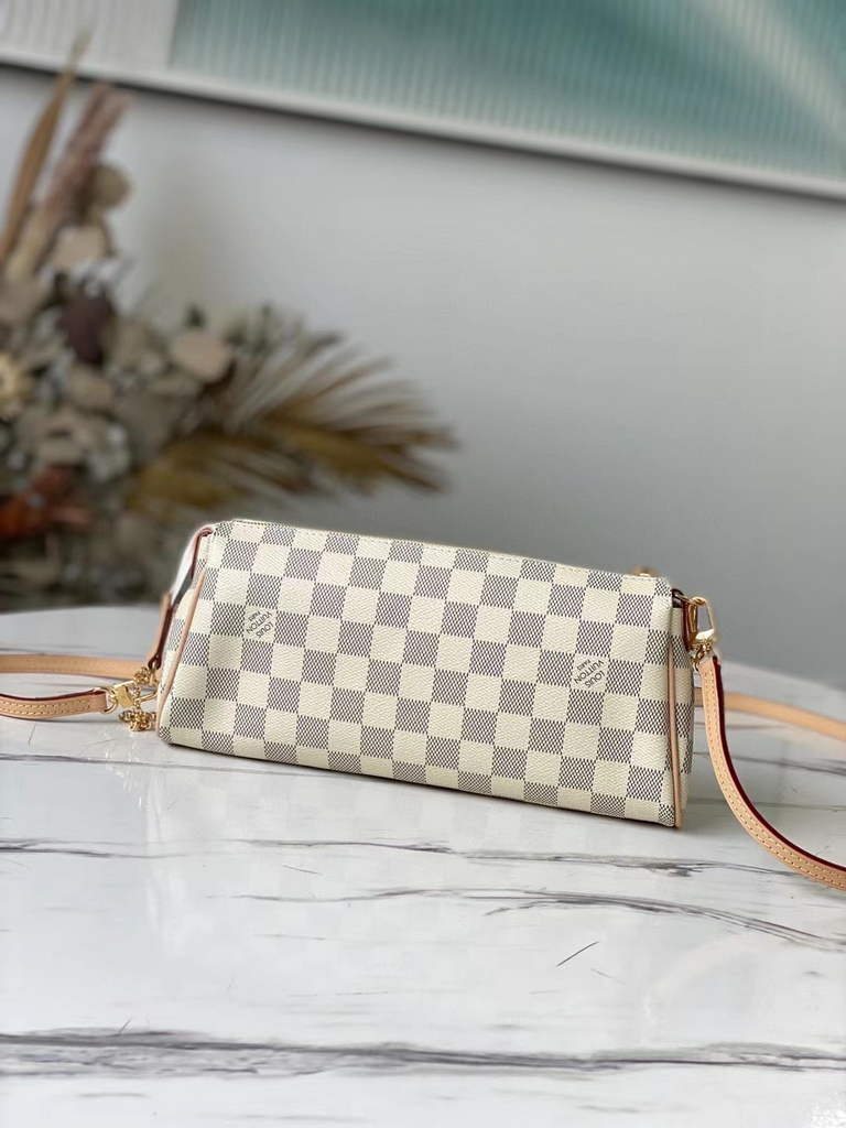 LV N55214 Louis Vuitton M95567  EVA Shoulder Bag N55213 Damier Azur Canvas