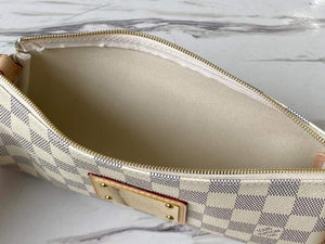LV N55214 Louis Vuitton M95567  EVA Shoulder Bag N55213 Damier Azur Canvas - Default Title - View 9