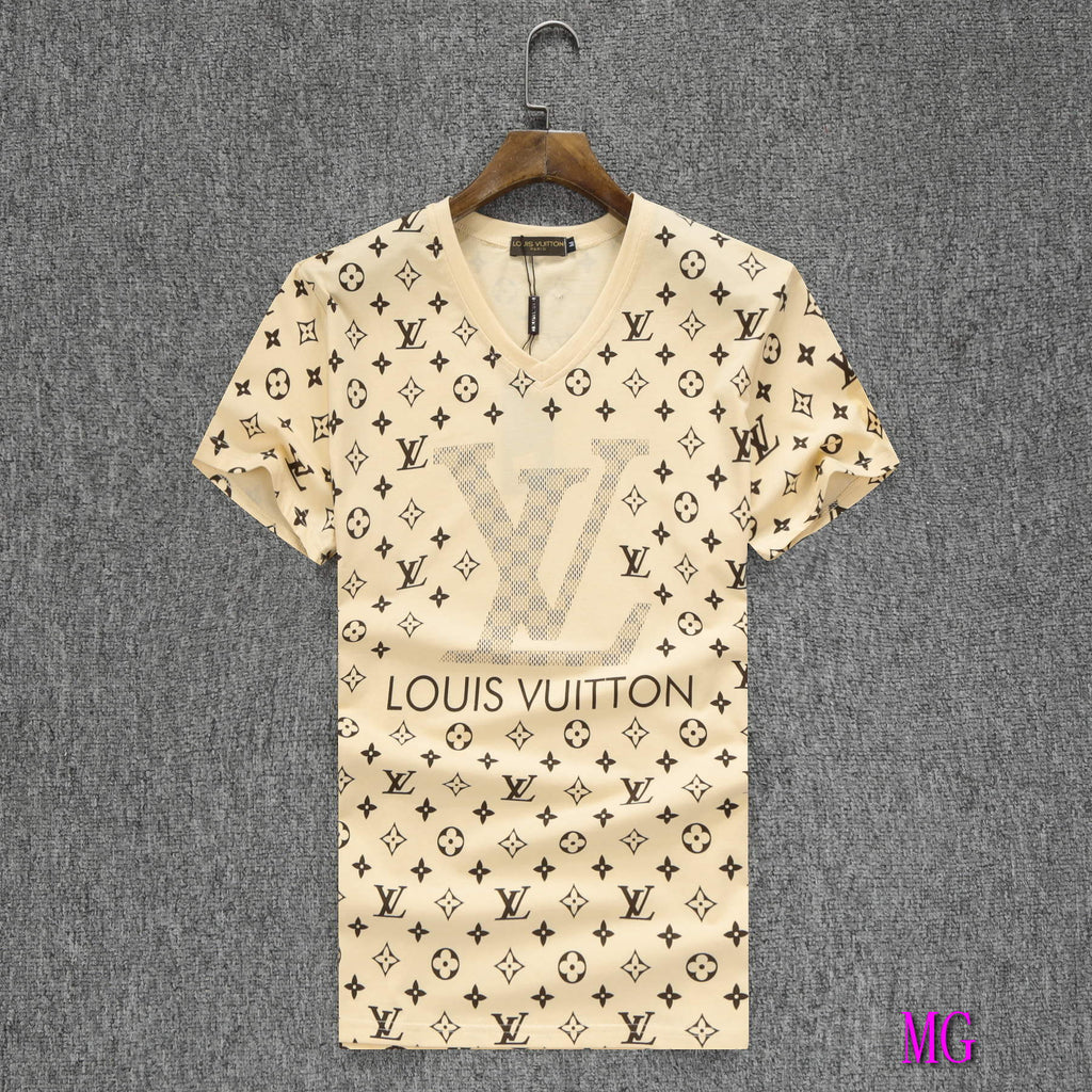 LV Men T-Shirts Louis Vuitton Fashion Clothing L60089