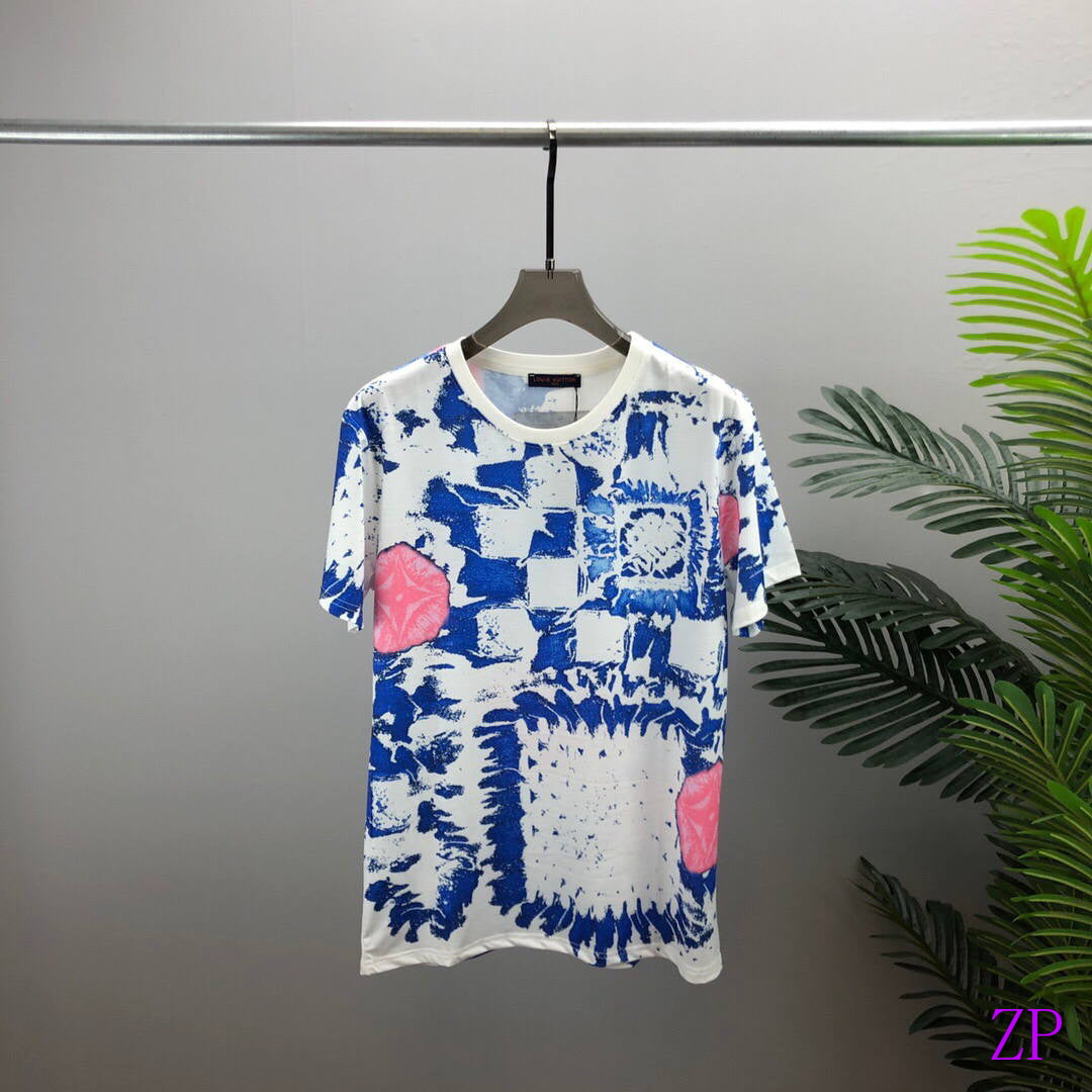 LV Men T-Shirts Louis Vuitton Fashion Clothing L60042