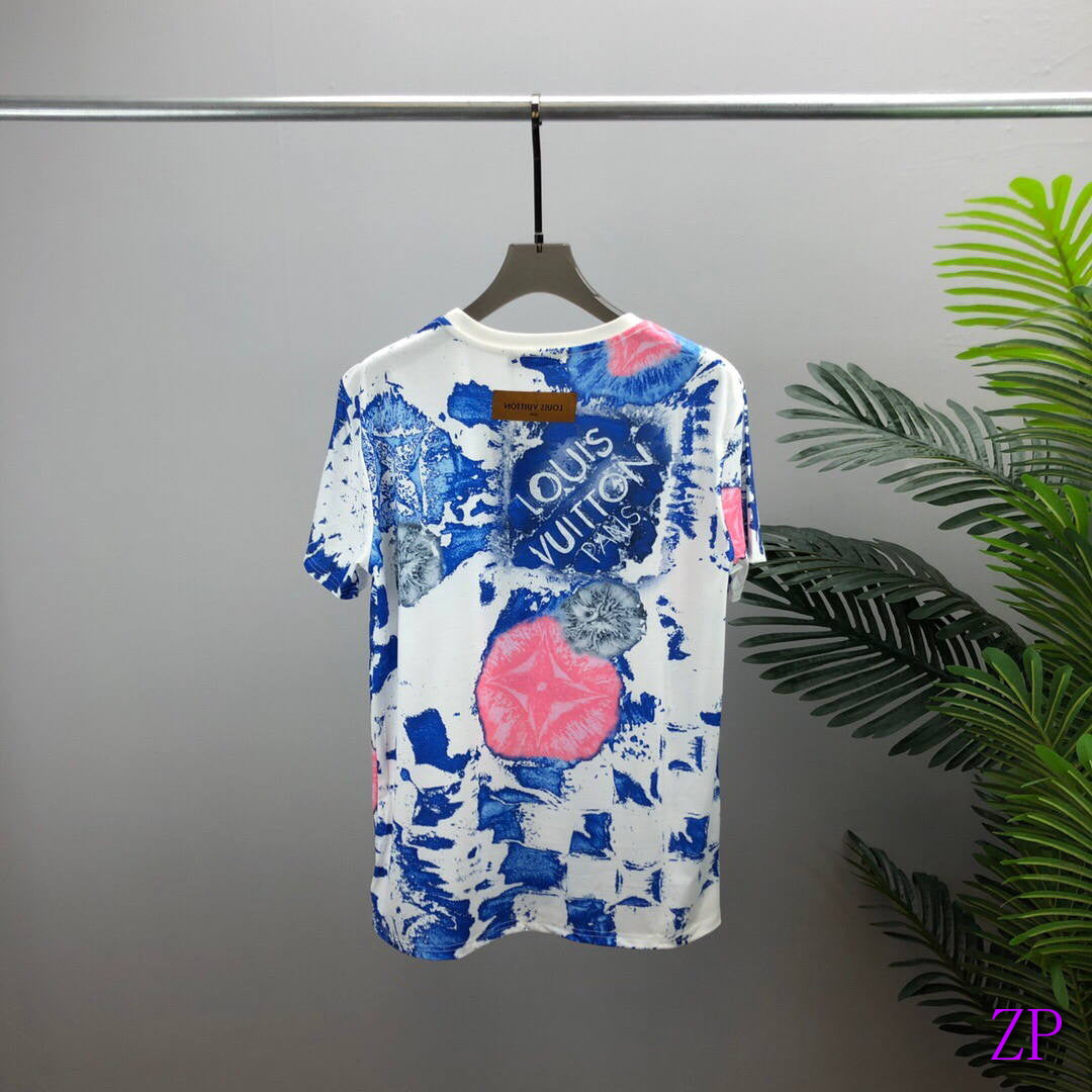 LV Men T-Shirts Louis Vuitton Fashion Clothing L60042