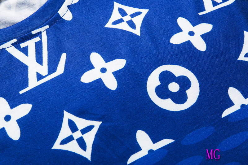 LV Men T-Shirts Louis Vuitton Fashion Clothing L60110