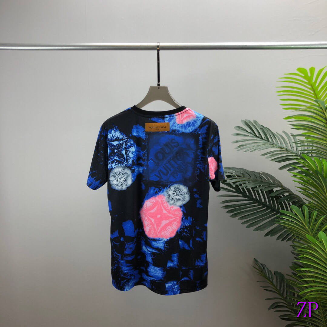LV Men T-Shirts Louis Vuitton Fashion Clothing L60043