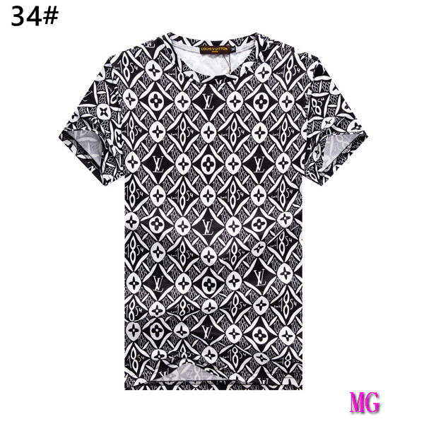 LV Men T-Shirts Louis Vuitton Fashion Clothing L60113