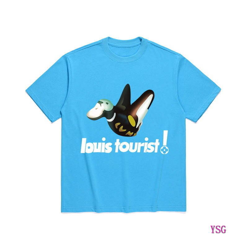 LV Men T-Shirts Louis Vuitton Fashion Clothing L60114