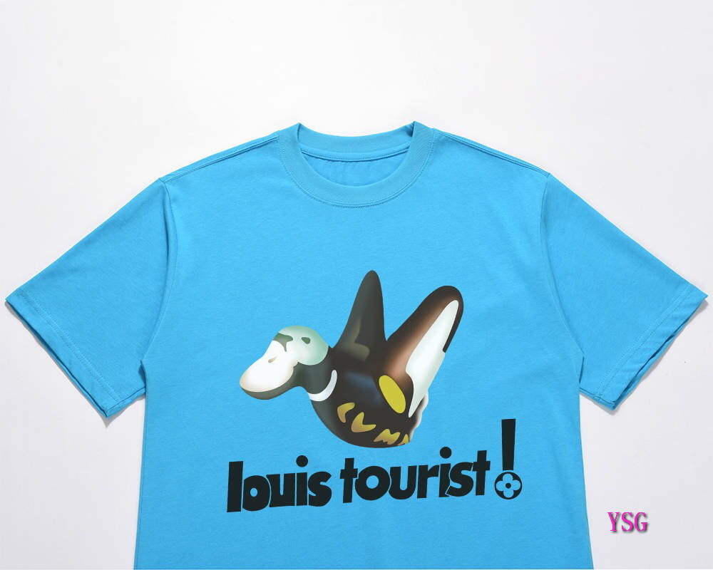 LV Men T-Shirts Louis Vuitton Fashion Clothing L60114