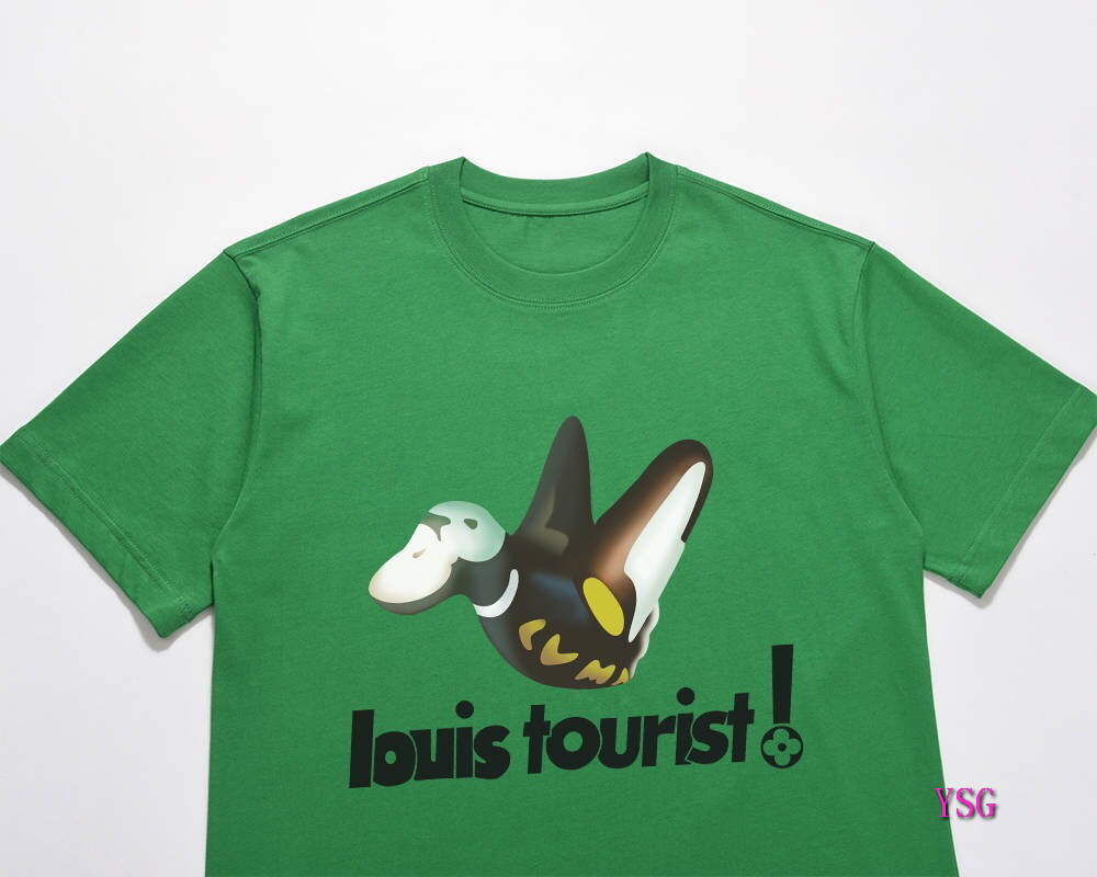 LV Men T-Shirts Louis Vuitton Fashion Clothing L60115