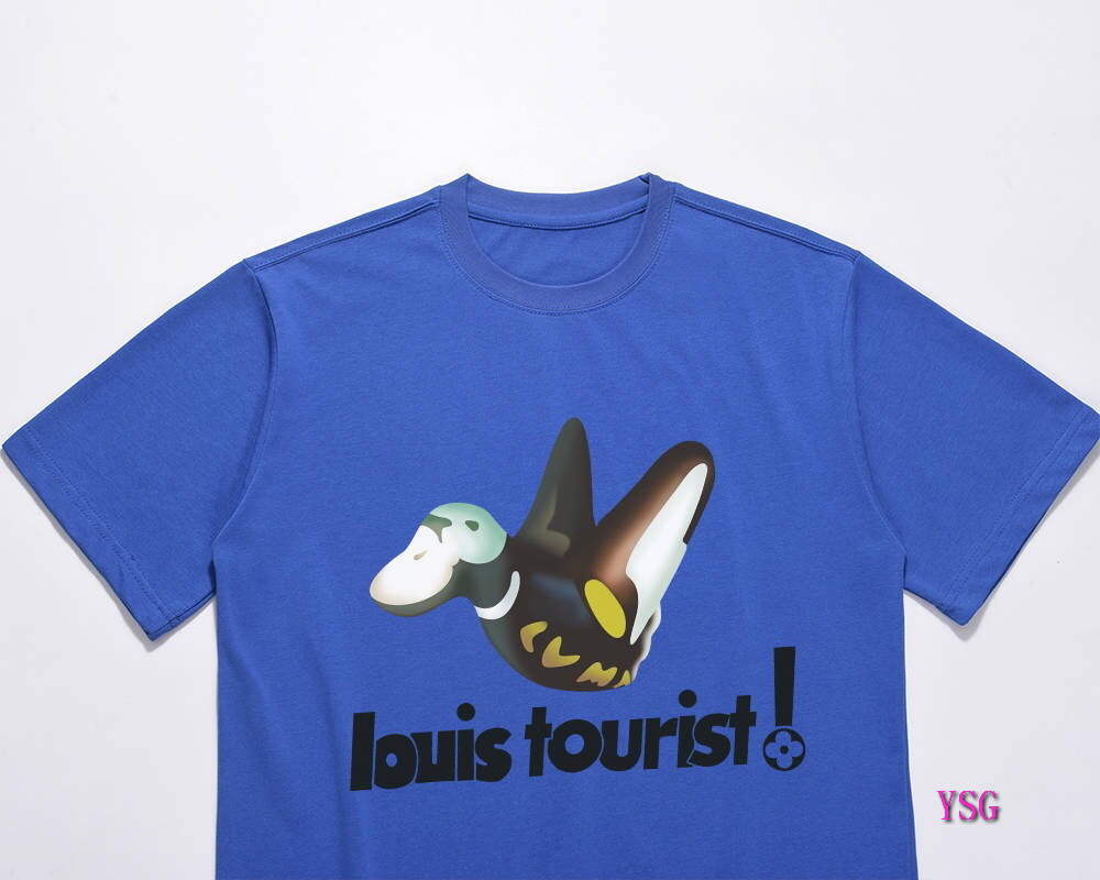 LV Men T-Shirts Louis Vuitton Fashion Clothing L60116