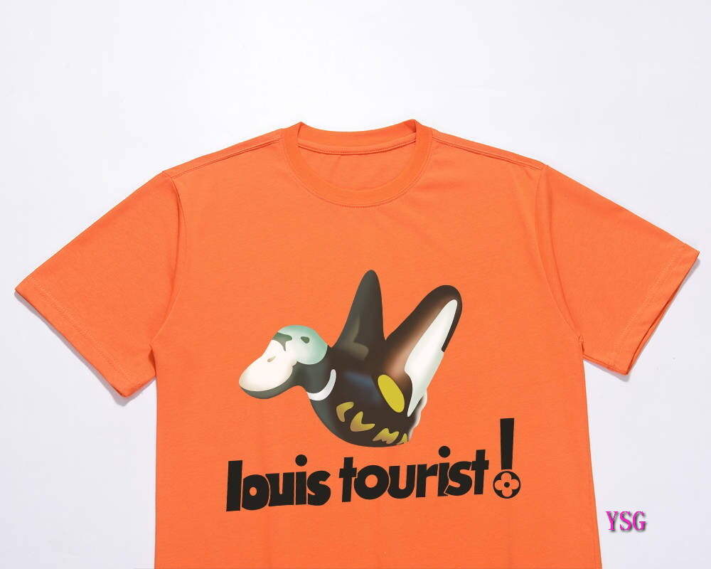 LV Men T-Shirts Louis Vuitton Fashion Clothing L60117