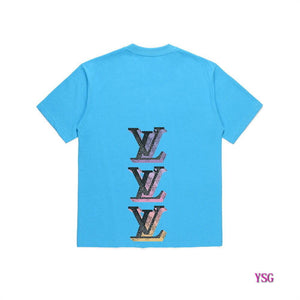 LV Men T-Shirts Louis Vuitton Fashion Clothing L60120 - S - View 7