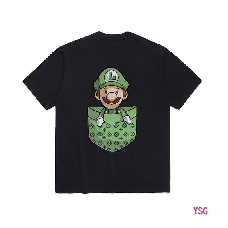 LV Men T-Shirts Louis Vuitton Fashion Clothing L60130