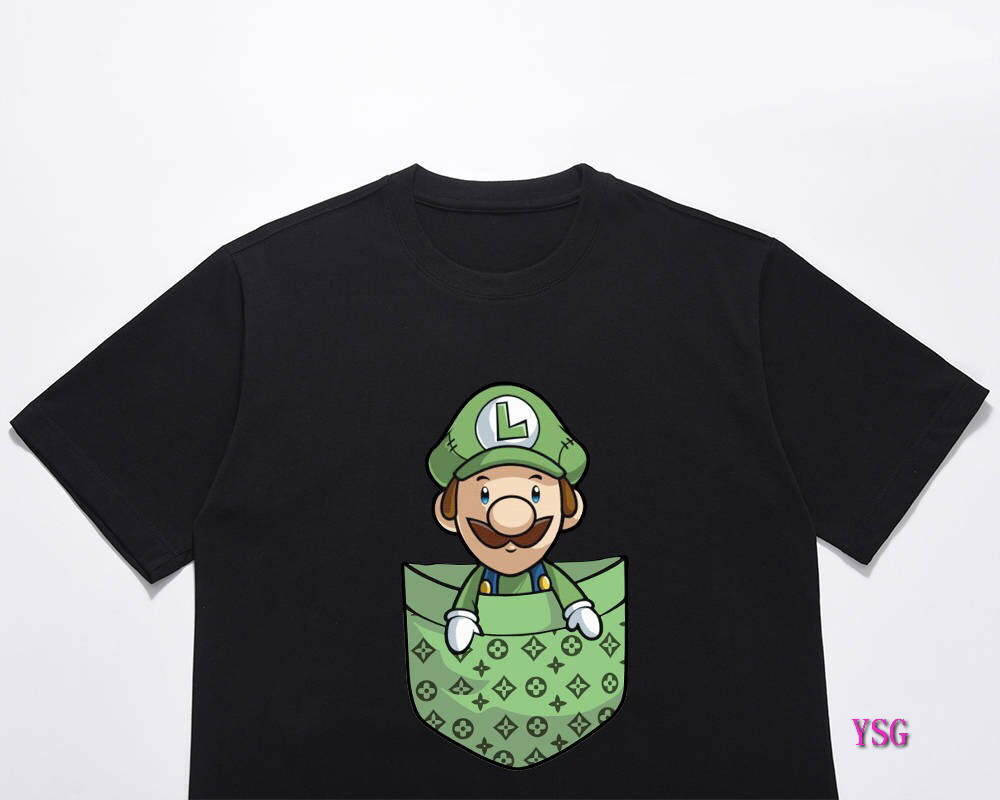 LV Men T-Shirts Louis Vuitton Fashion Clothing L60130