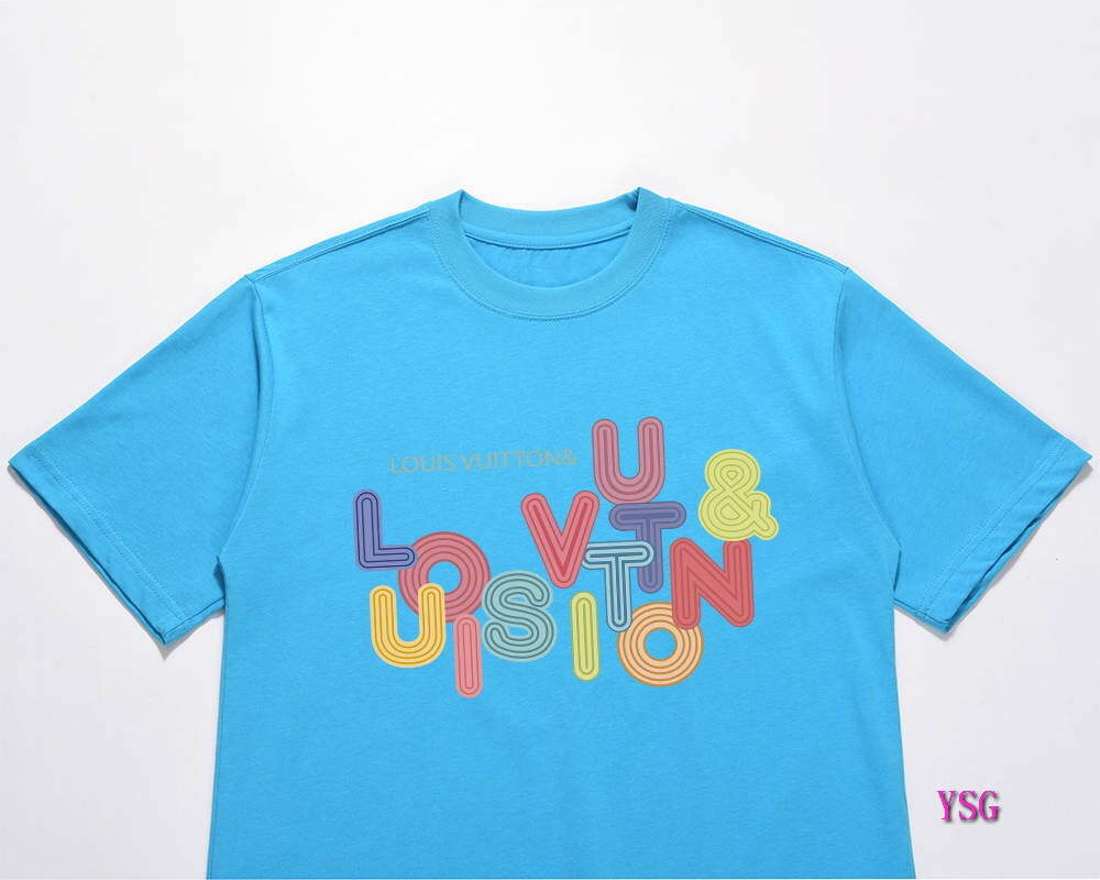 LV Men T-Shirts Louis Vuitton Fashion Clothing L60144