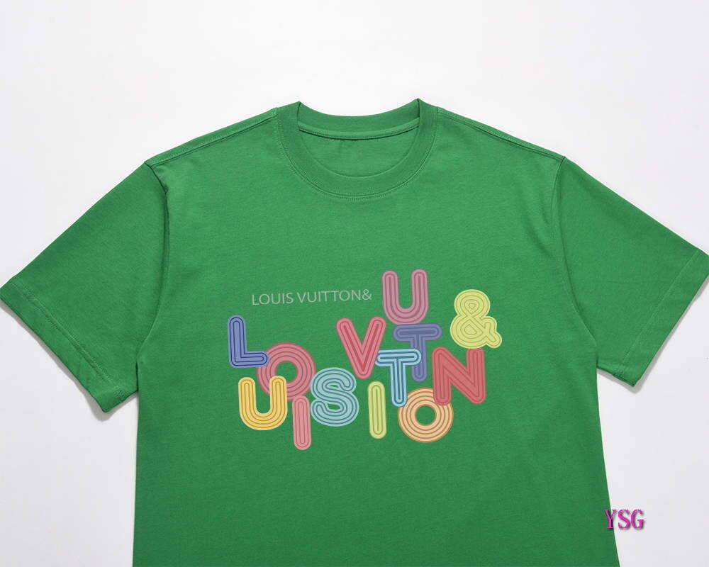 LV Men T-Shirts Louis Vuitton Fashion Clothing L60145
