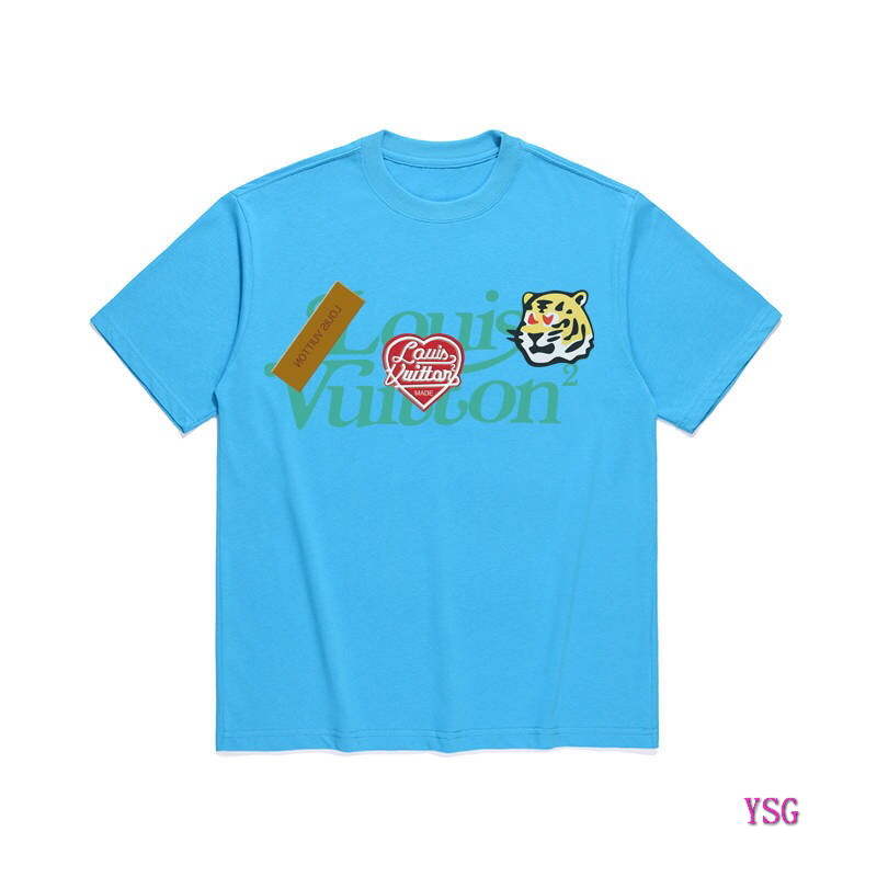 LV Men T-Shirts Louis Vuitton Fashion Clothing L60150