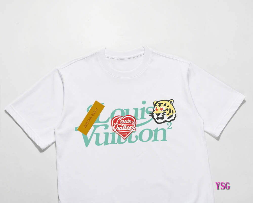 LV Men T-Shirts Louis Vuitton Fashion Clothing L60155