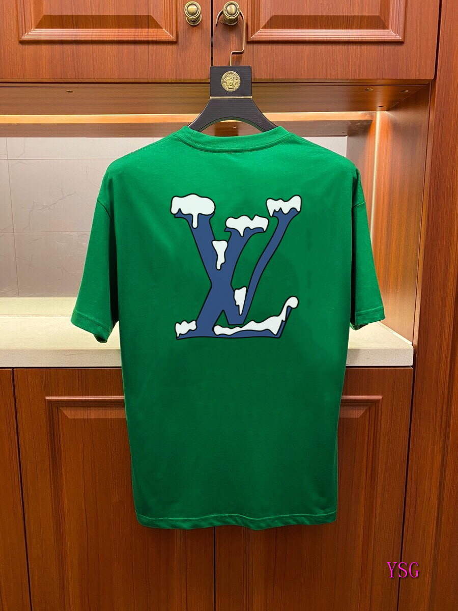 LV Men T-Shirts Louis Vuitton Fashion Clothing L60162
