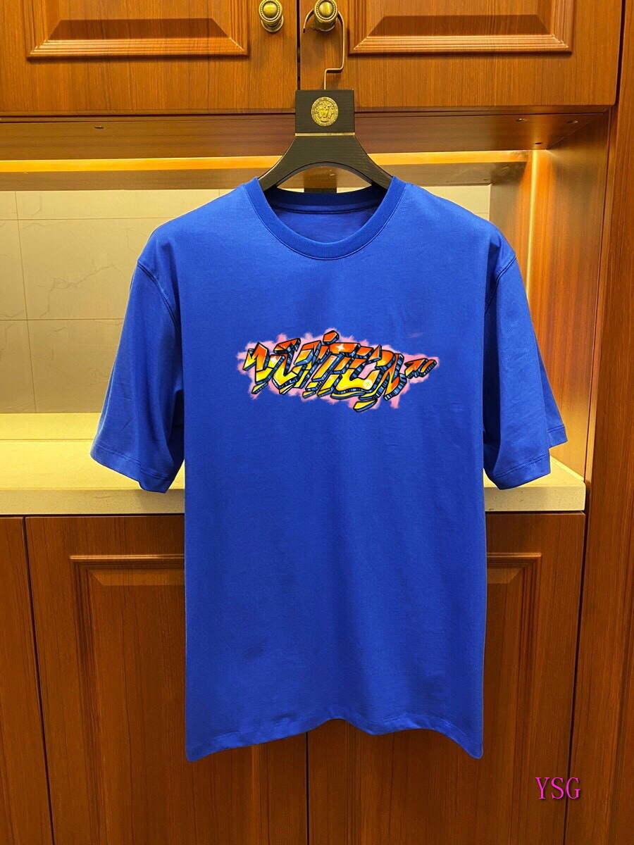 LV Men T-Shirts Louis Vuitton Fashion Clothing L60164