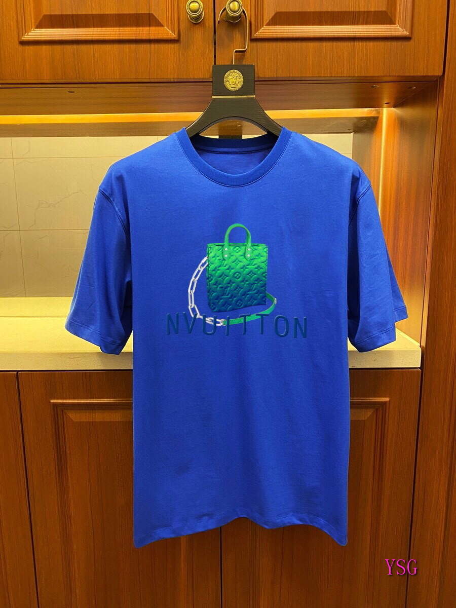 LV Men T-Shirts Louis Vuitton Fashion Clothing L60167