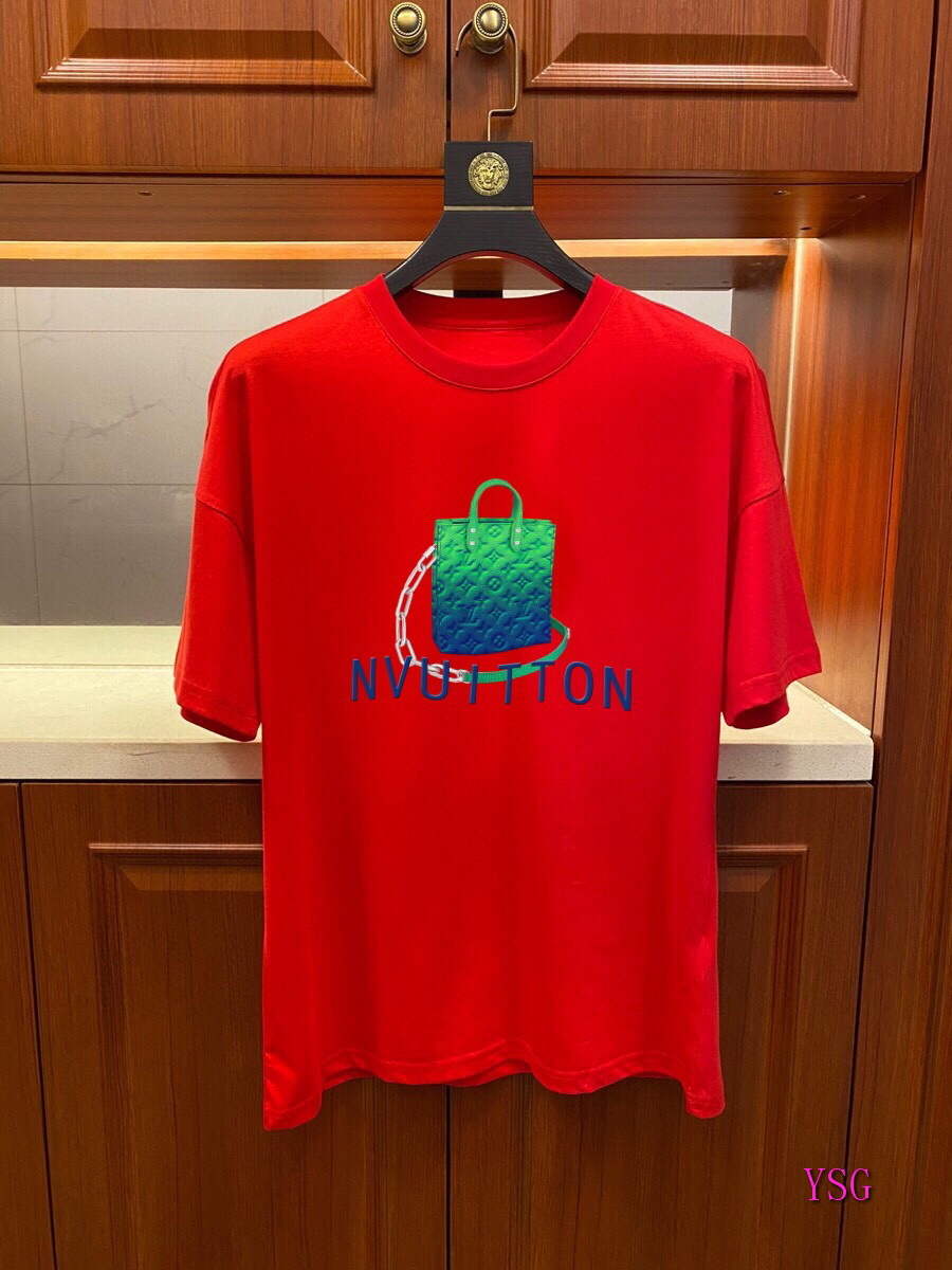 LV Men T-Shirts Louis Vuitton Fashion Clothing L60170