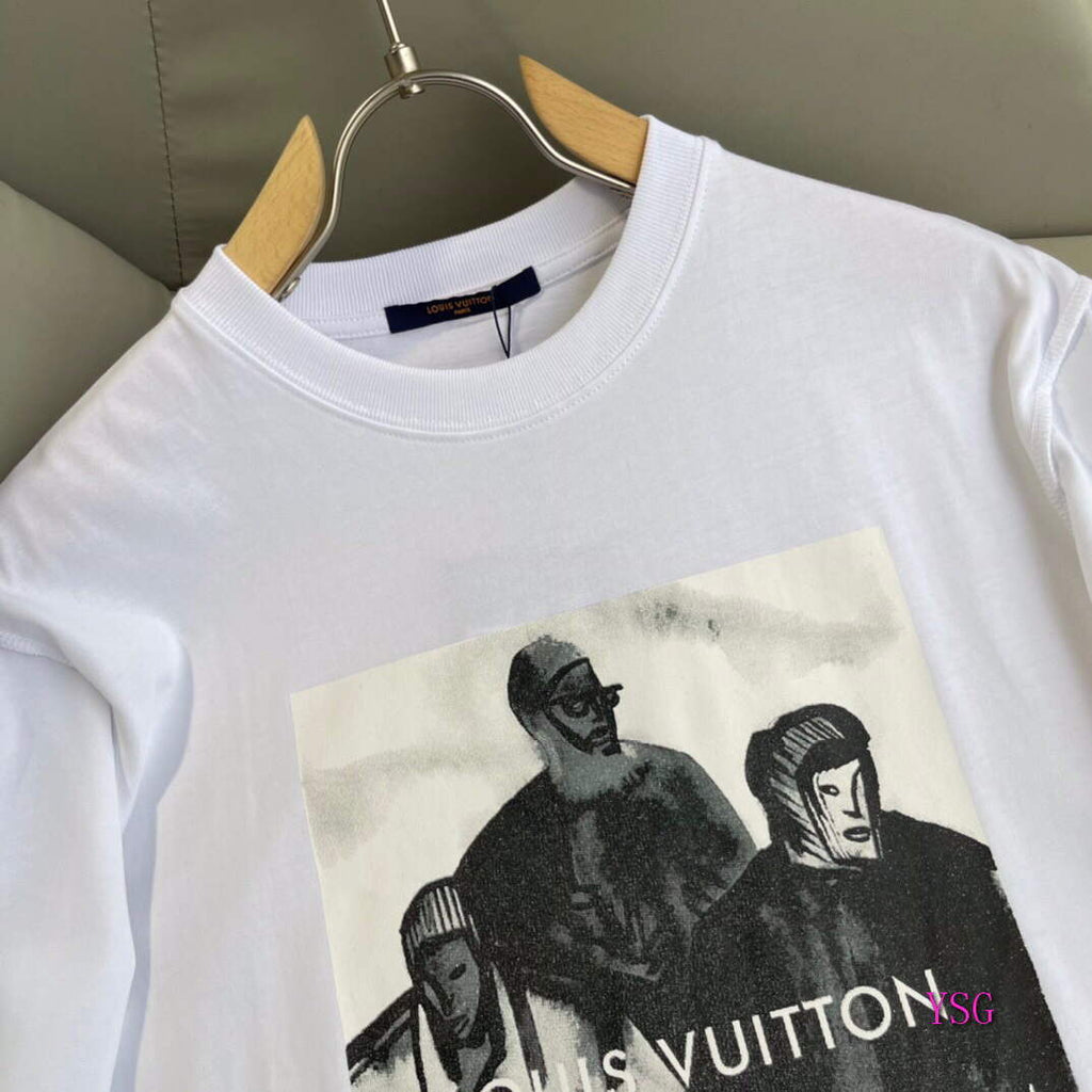 LV Men T-Shirts Louis Vuitton Fashion Clothing L60172