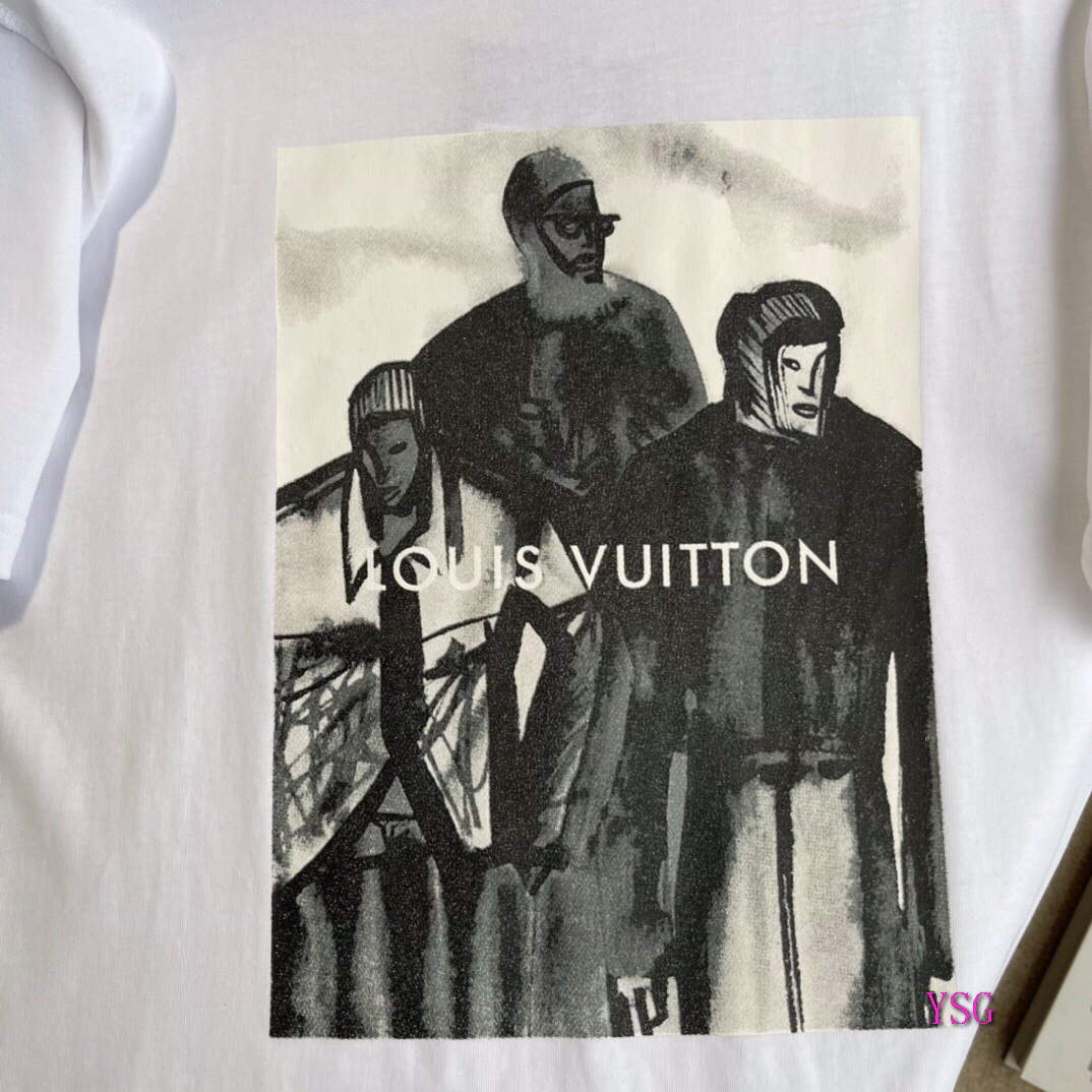 LV Men T-Shirts Louis Vuitton Fashion Clothing L60172