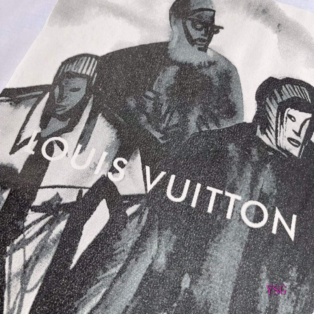 LV Men T-Shirts Louis Vuitton Fashion Clothing L60172