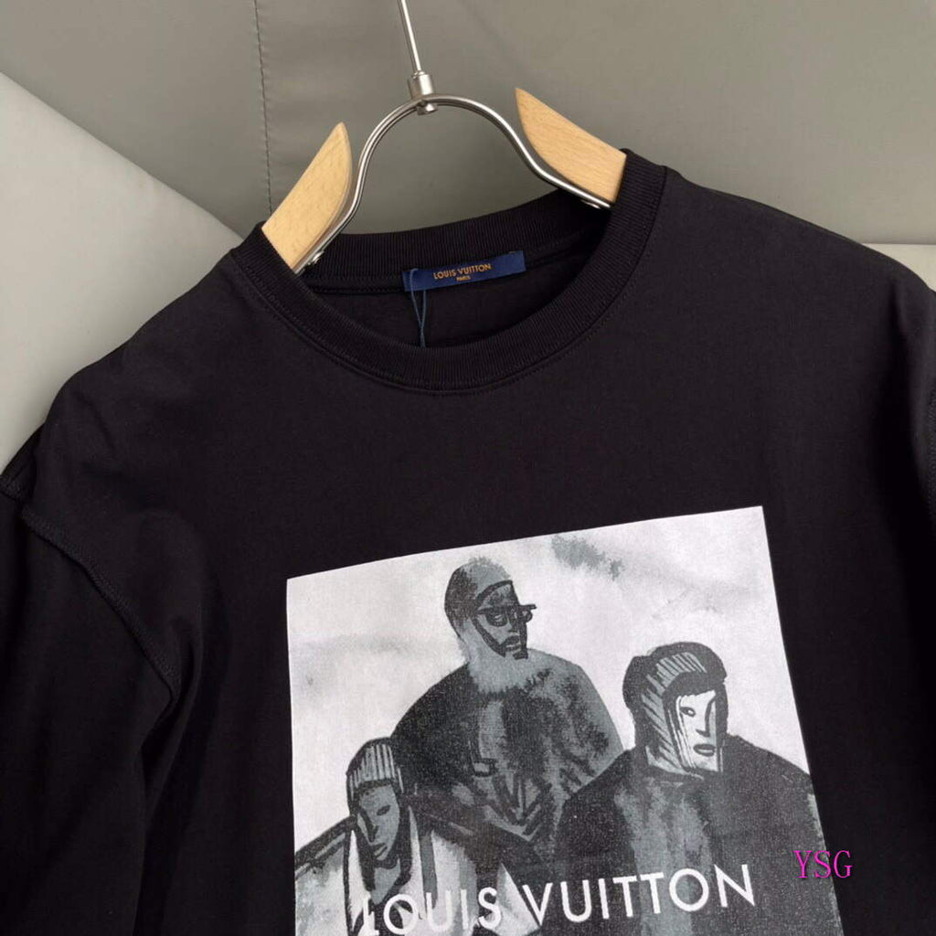 LV Men T-Shirts Louis Vuitton Fashion Clothing L60173