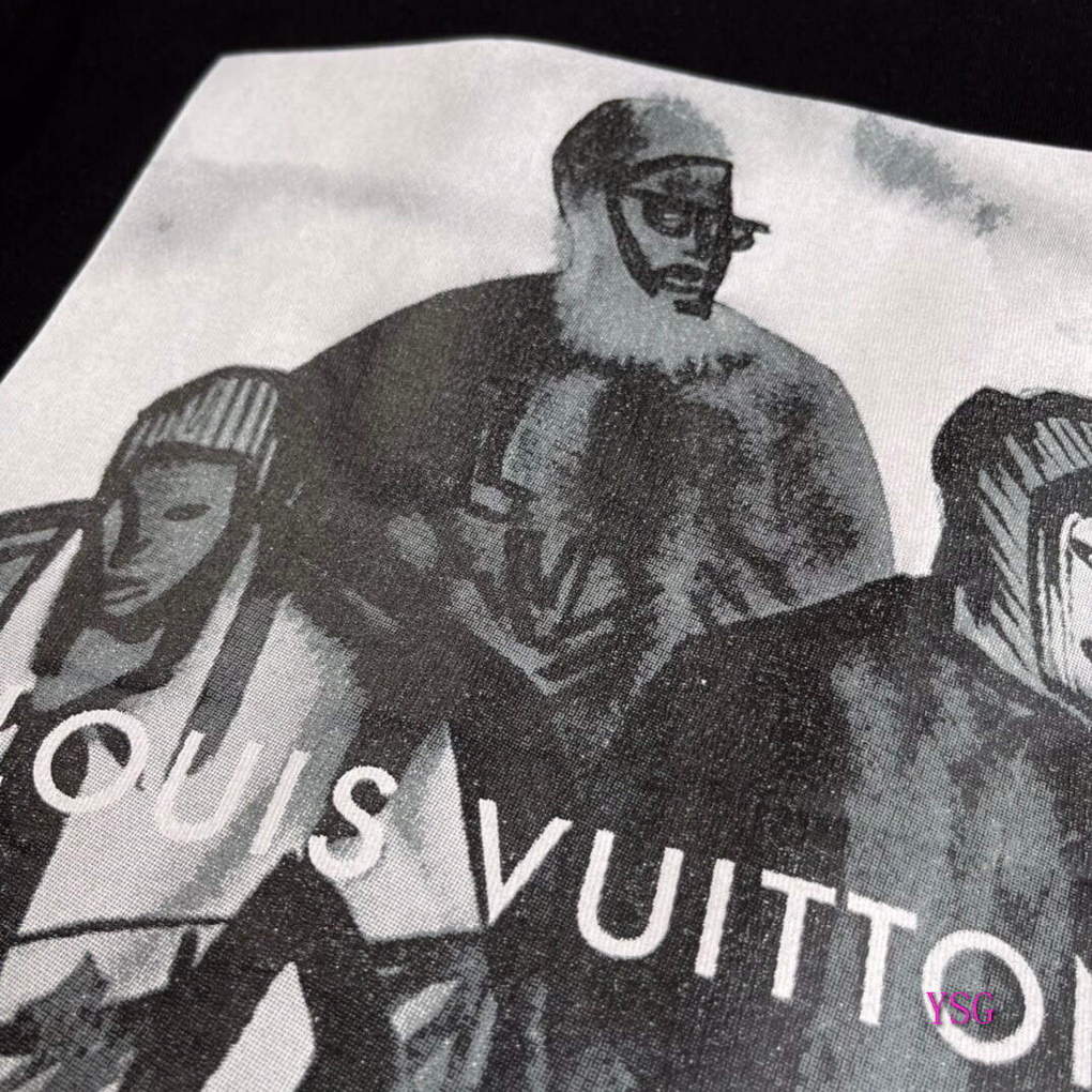 LV Men T-Shirts Louis Vuitton Fashion Clothing L60173