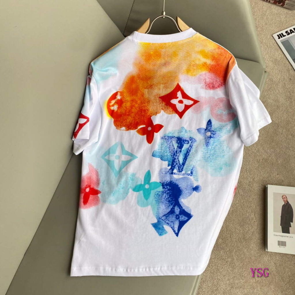 LV Men T-Shirts Louis Vuitton Fashion Clothing L60174