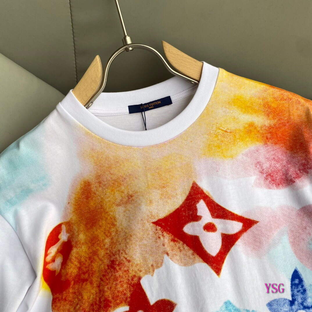 LV Men T-Shirts Louis Vuitton Fashion Clothing L60174