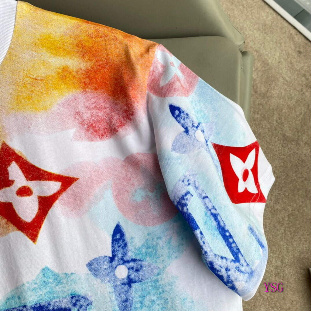 LV Men T-Shirts Louis Vuitton Fashion Clothing L60174