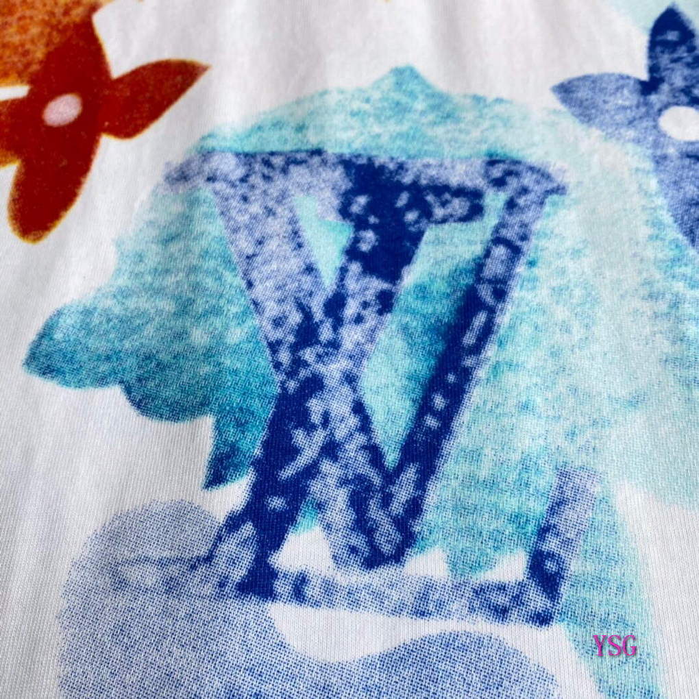 LV Men T-Shirts Louis Vuitton Fashion Clothing L60174