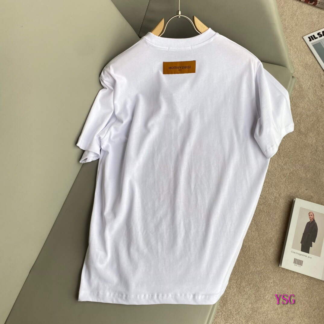 LV Men T-Shirts Louis Vuitton Fashion Clothing L60175