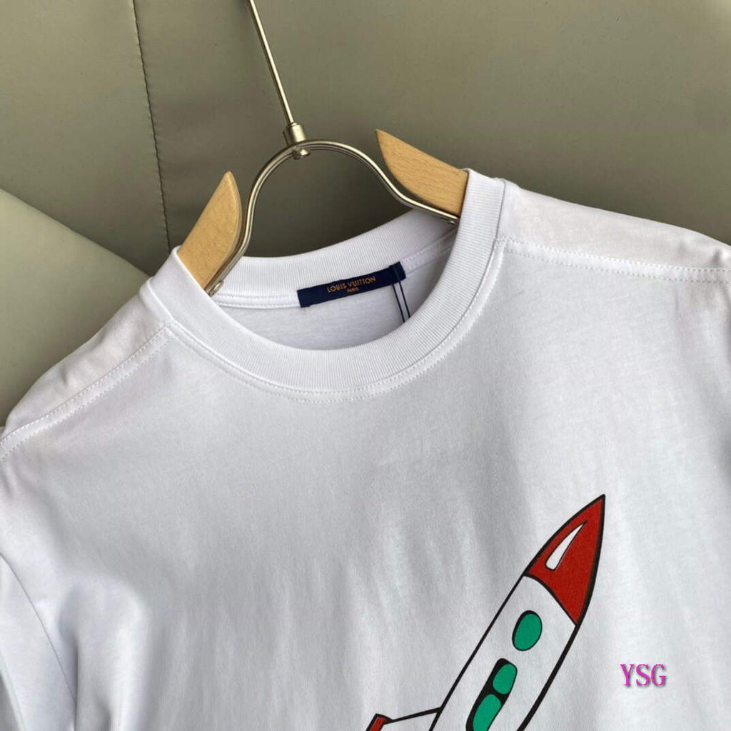 LV Men T-Shirts Louis Vuitton Fashion Clothing L60175