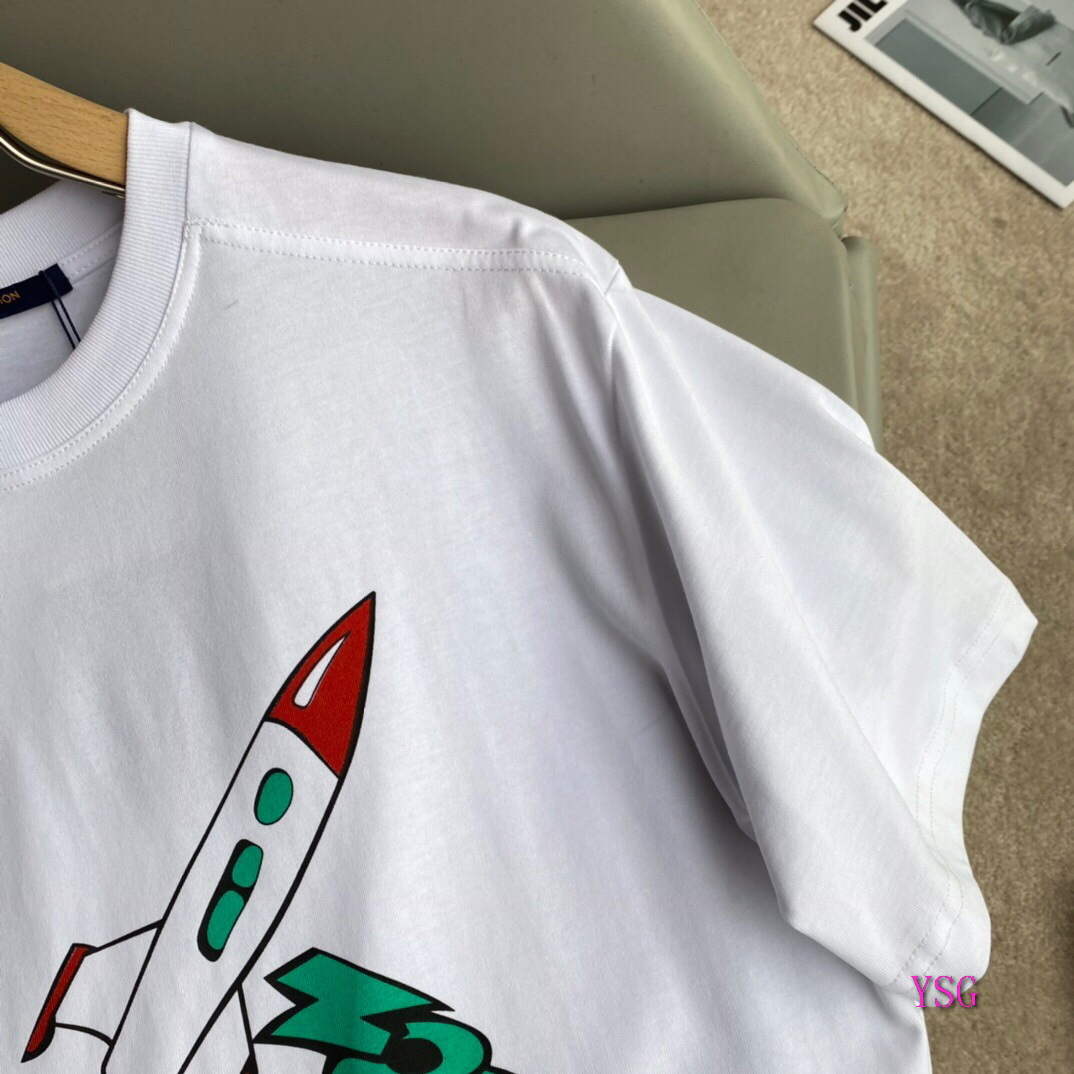 LV Men T-Shirts Louis Vuitton Fashion Clothing L60175