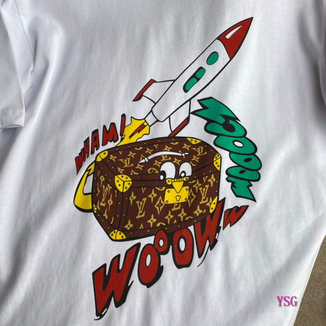 LV Men T-Shirts Louis Vuitton Fashion Clothing L60175