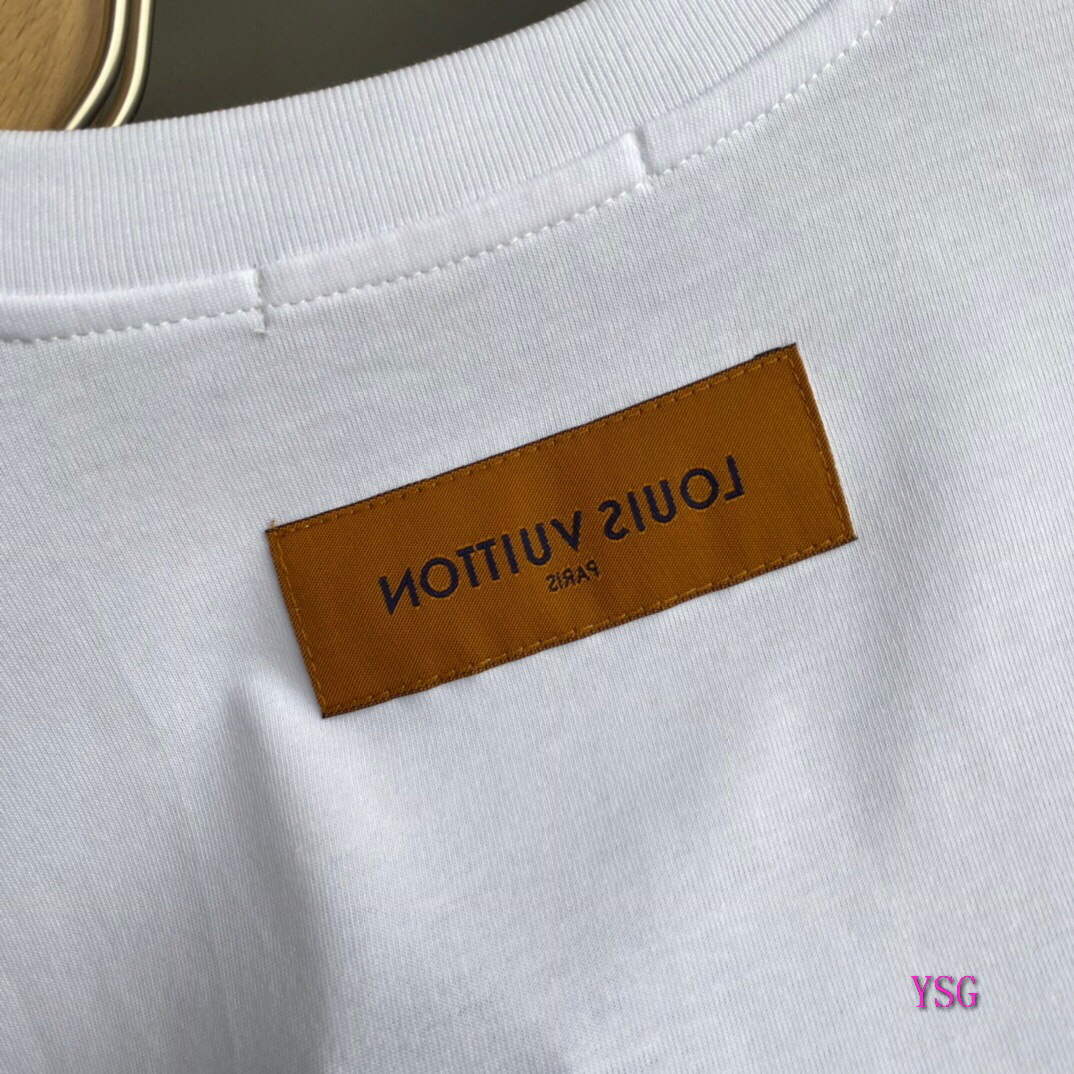 LV Men T-Shirts Louis Vuitton Fashion Clothing L60175